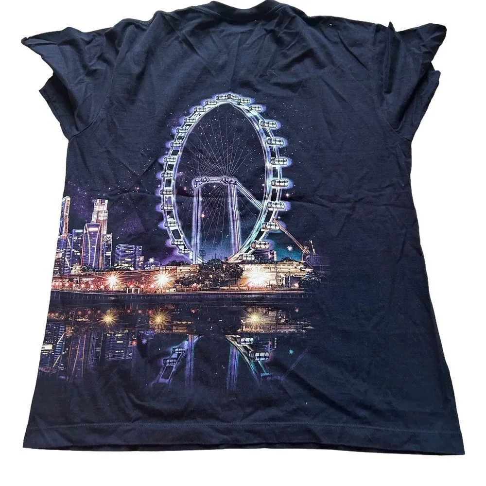 Y2K Singapore The Merlion City AOP T-shirt